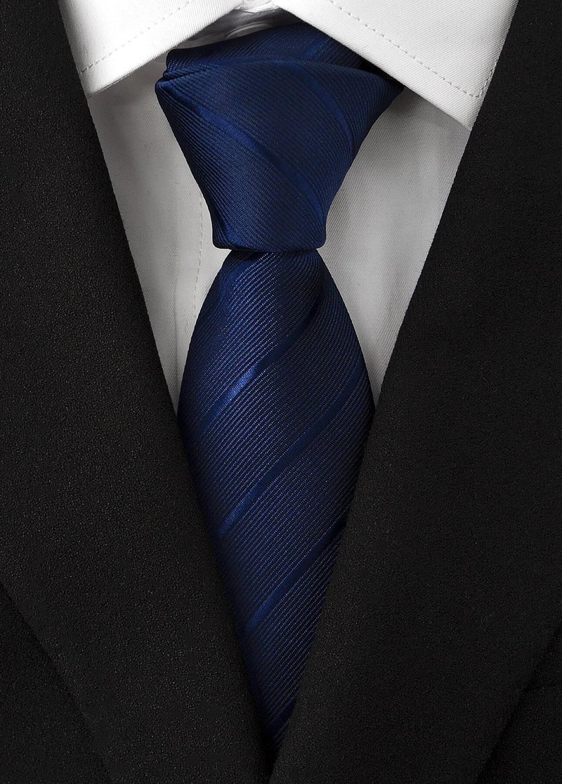 Adulove Men's Necktie Classic Silk Tie Woven Jacquard Neck Ties 6 PCS - Image 5